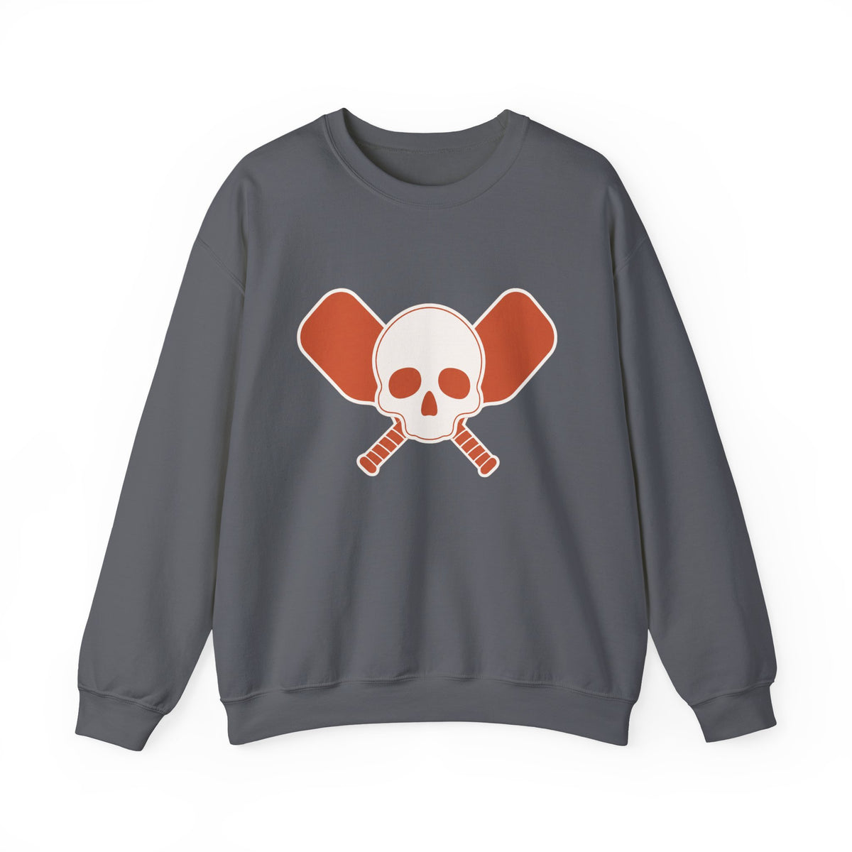 Skull & Oars Sweatshirt - Charcoal - Flat Lay