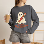 Teaching Little Monsters Sweatshirt - Charcoal - On Model Female