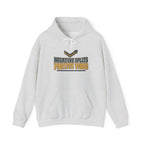 Negative Splits Positive Vibes Hoodie - Ash - Flat Lay