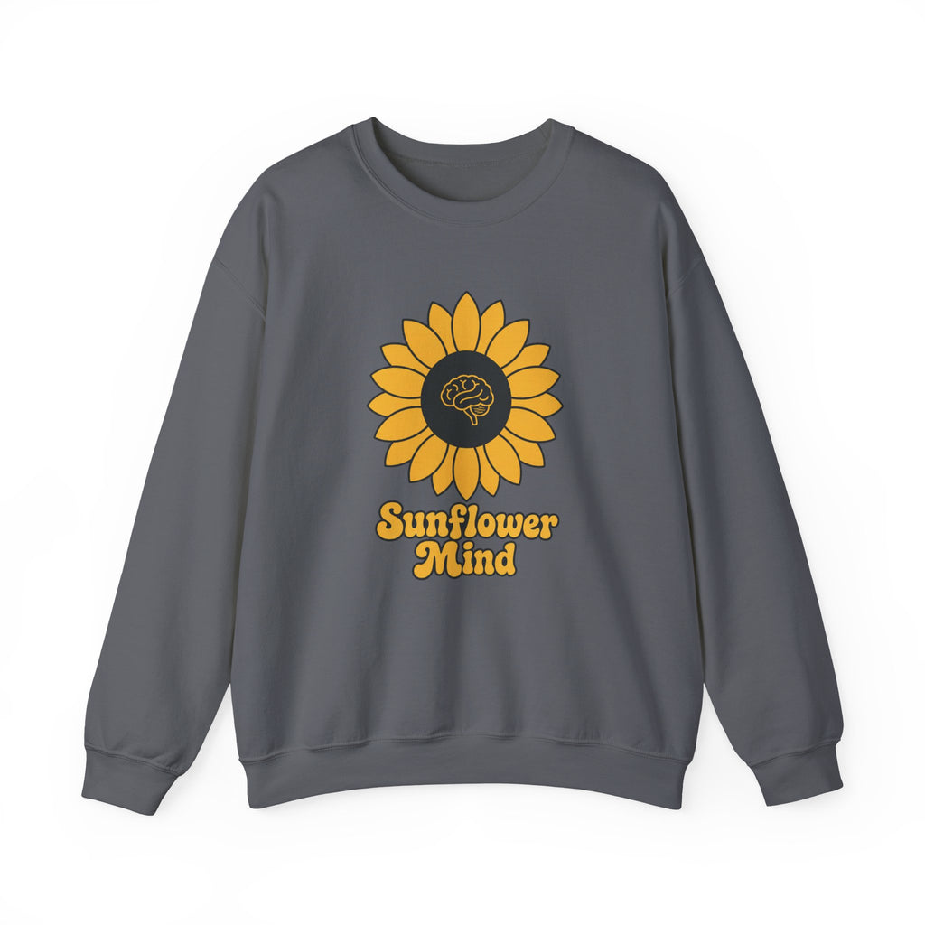 Sunflower Mind Sweatshirt - Charcoal - Flat Lay