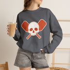 Skull & Oars Sweatshirt - Charcoal - On Model Female
