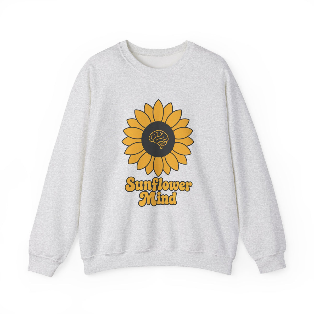 Sunflower Mind Sweatshirt - Ash - Front