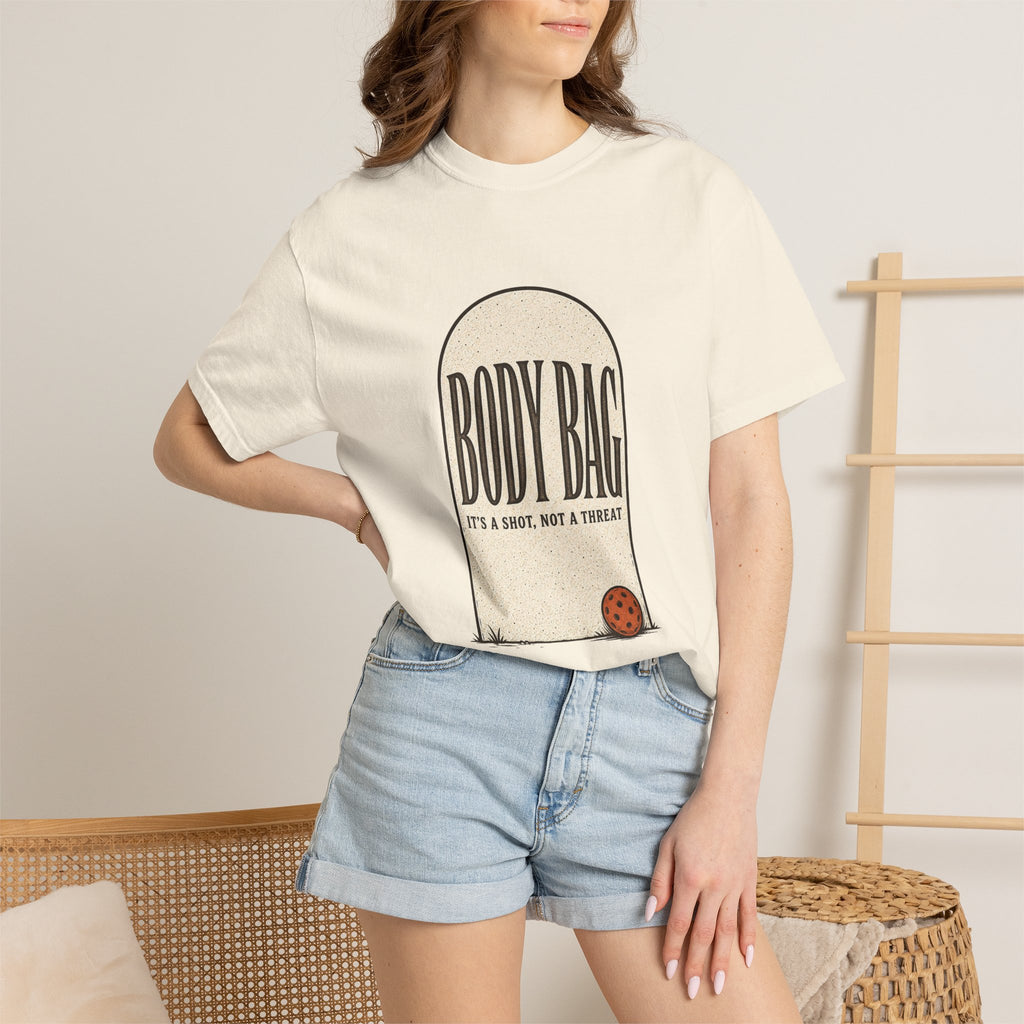 BODY BAG It's a Shot, Not a Threat T-Shirt