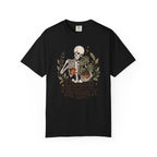 Growing Through It T-shirt - Black - Front